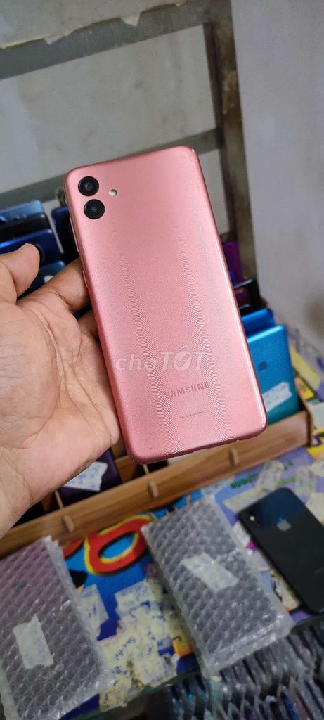 Samsung A04, ram 4gb, 64gb, pin 5000. Mua bán Điện thoại tại Quận Gò Vấp Tp Hồ Chí Minh được đăng bởi A LONG   nhận thanh toán THẺ TÍN DỤNG hình 1