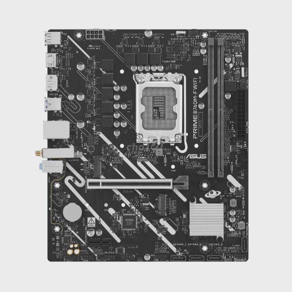 Bo mạch chủ Asus PRIME B760M-F WIFI DDR5. Mua bán Linh kiện (RAM, Card...) tại Quận Ngô Quyền Hải Phòng được đăng bởi Nina Phạm hình 1