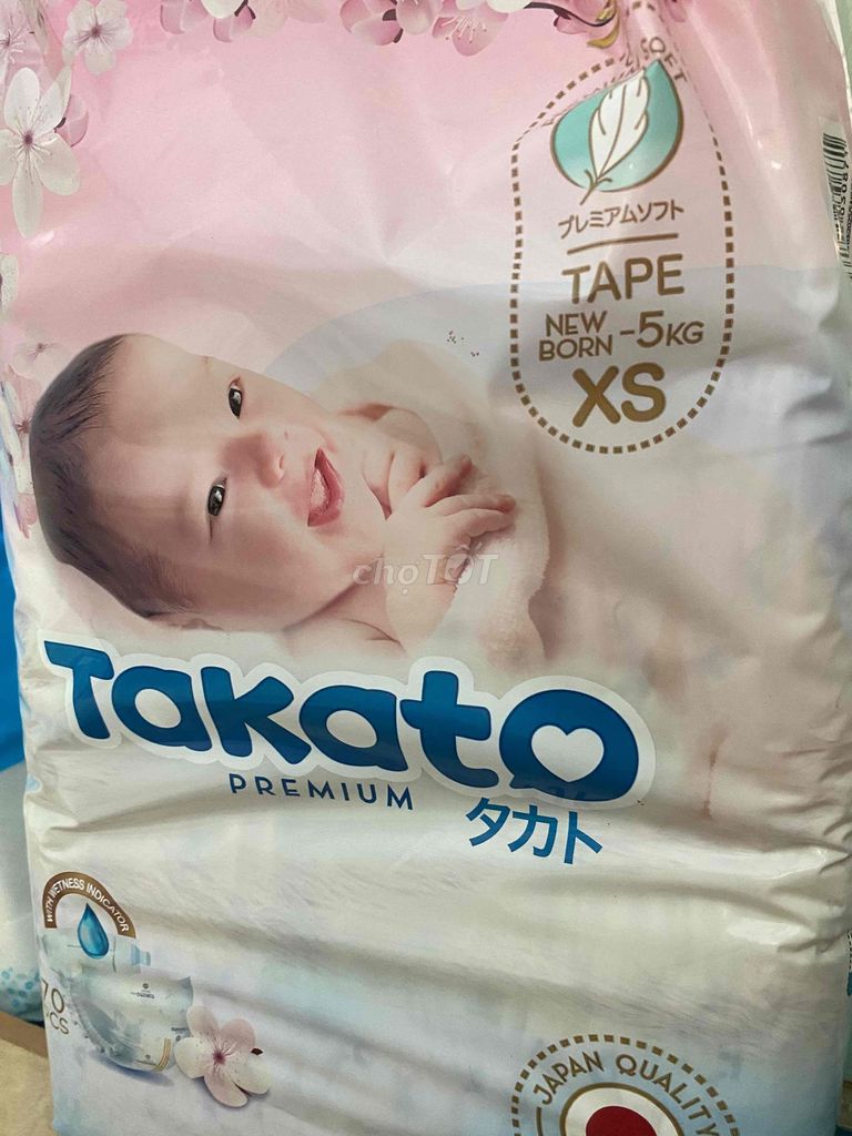 Tã dán Takato XS Nhật Bản. Mua bán Mẹ và bé tại Huyện Bến Lức Long An được đăng bởi J hình 1