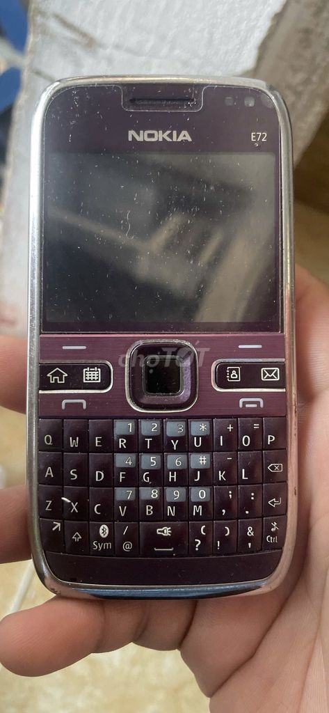 Điện thoại Nokia E72 Tím Hỏng màn hình. Mua bán Điện thoại tại Thành phố Hà Tĩnh Hà Tĩnh được đăng bởi Tran Anh Thuyen hình 1