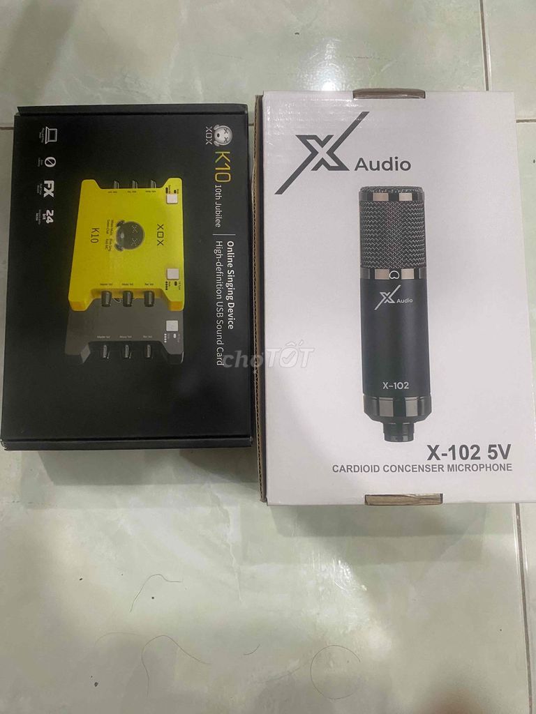 k10 box + mic livestream. Mua bán Tivi, Âm thanh tại Thành phố Dĩ An Bình Dương được đăng bởi Nghĩa hình 1