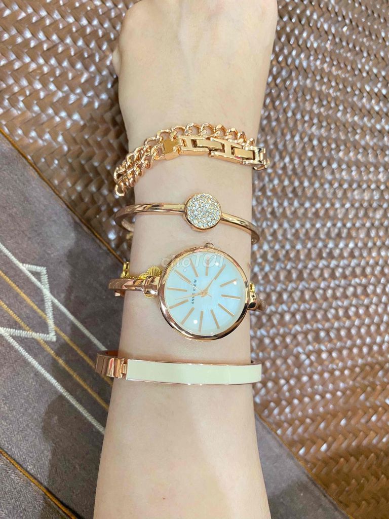 Đồng hồ Anne Klein Nữ Vàng hồng. Mua bán Đồng hồ tại Quận Lê Chân Hải Phòng được đăng bởi Minh Minh hình 1