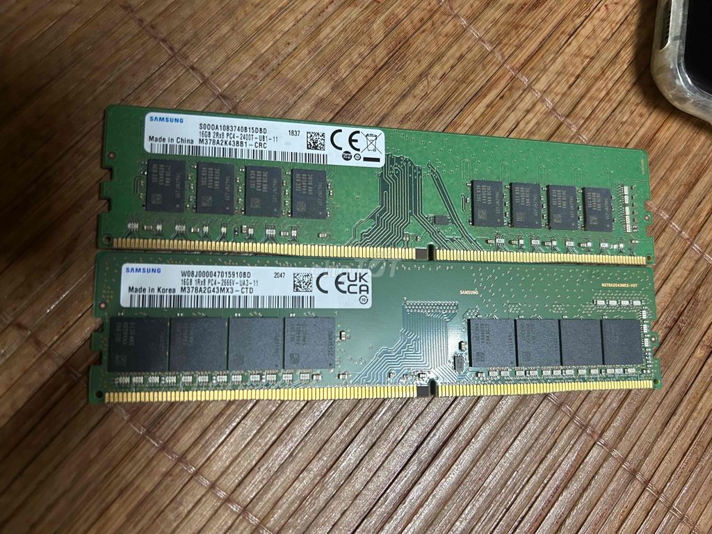 RAM Samsung 16GB DDR4. Mua bán Linh kiện (RAM, Card...) tại Huyện Thuỷ Nguyên Hải Phòng được đăng bởi Lê Phương hình 1