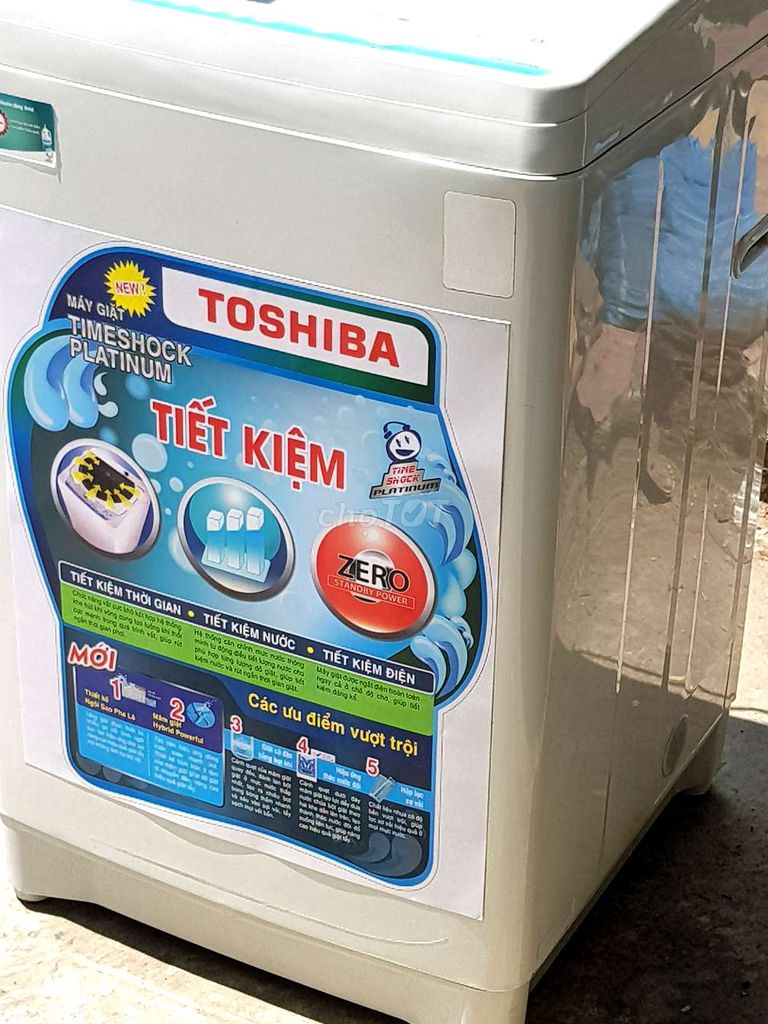 0976307868 - Máy giặt Toshiba 8kg2 lồng đứng giặt êm