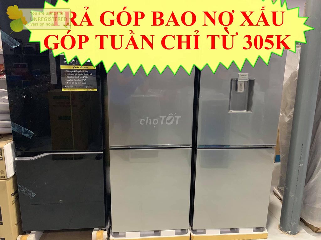 Tủ lạnh 3 cánh và 4 cánh trả góp