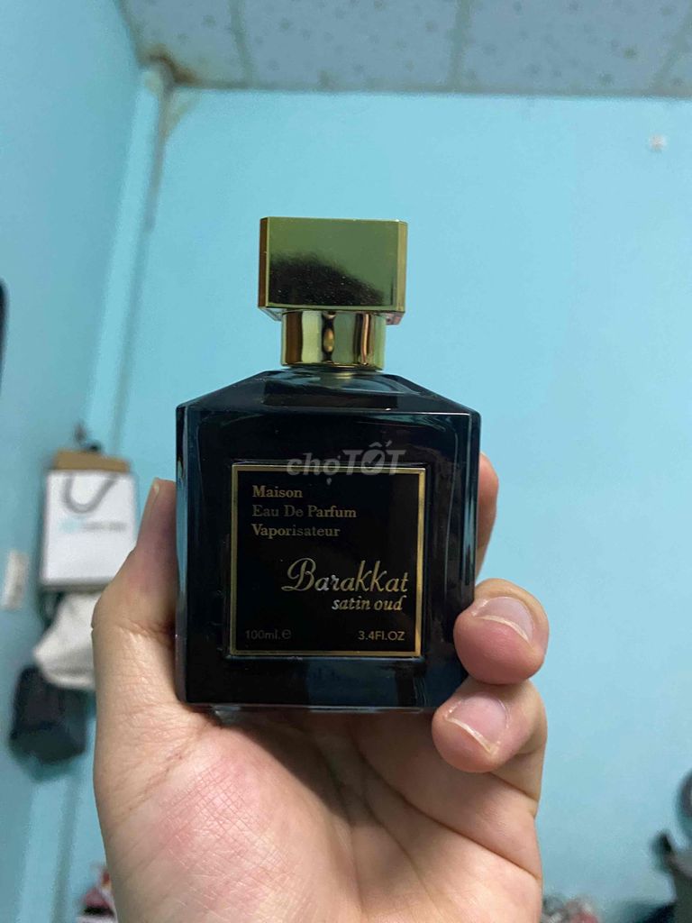 pass nước hoa Barakat satin oud dubai