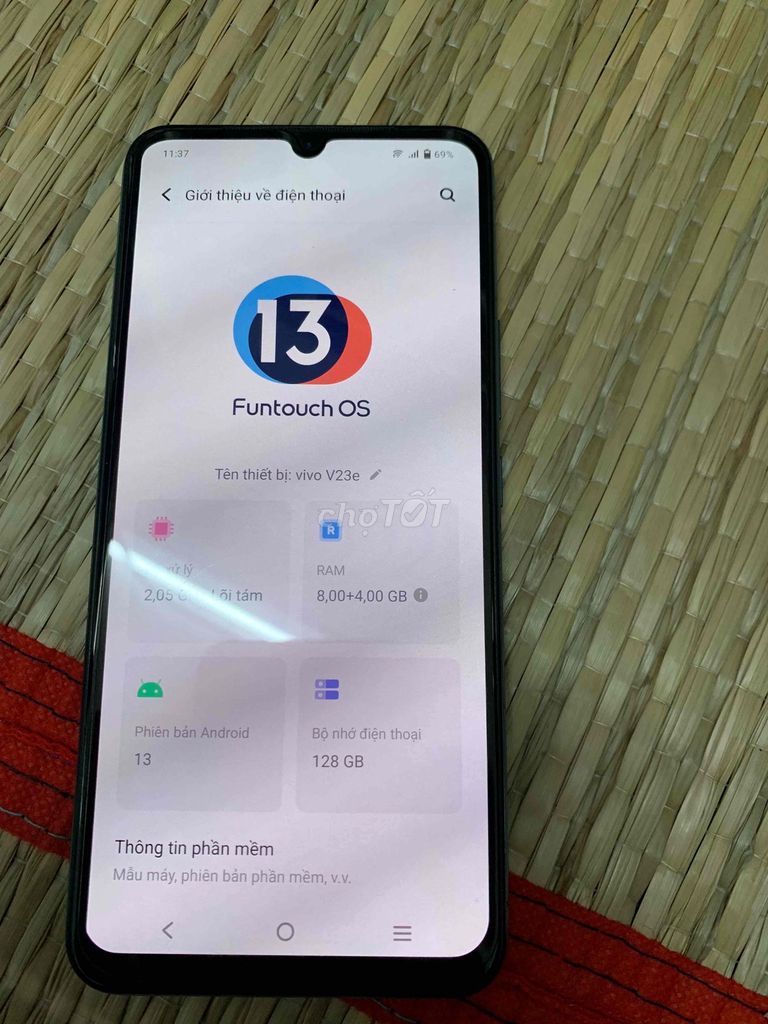 Vivo V23e 8GB/128GB Hồng. Mua bán Điện thoại tại Quận 5 Tp Hồ Chí Minh được đăng bởi Bao Chau hình 1