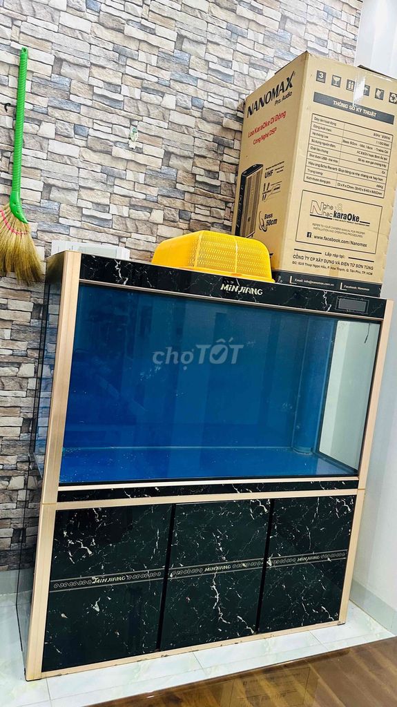 Bể cá cảnh Min Jiang Kính Đen. Mua bán Phụ kiện, Thức ăn, Dịch vụ tại Thành phố Vũng Tàu Bà Rịa - Vũng Tàu được đăng bởi Loan Anh hình 1