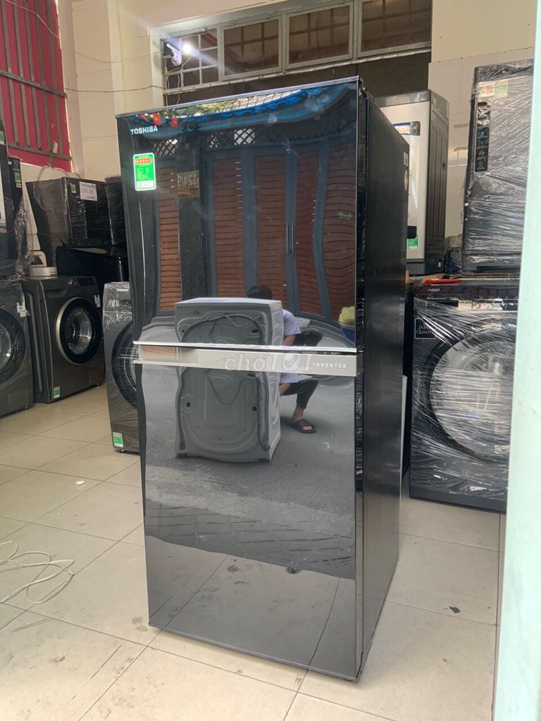 Tủ lạnh Toshiba Inverter 180 lít GR-B22VU UKG new. Mua bán Tủ lạnh tại Quận Gò Vấp Tp Hồ Chí Minh được đăng bởi Điện Máy Giá Kho Miền Nam hình 4