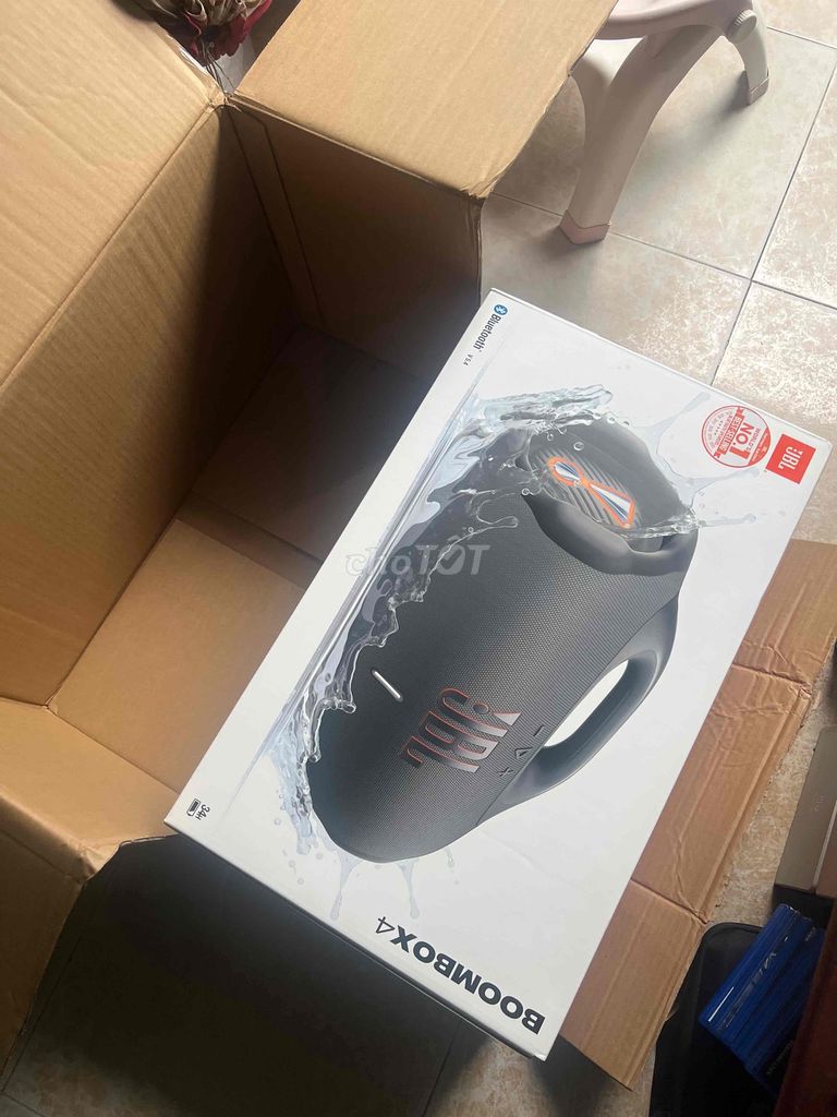 Loa Bluetooth JBL Boombox 4 new seal. Mua bán Tivi, Âm thanh tại Quận 8 Tp Hồ Chí Minh được đăng bởi Huỳnh Ngọc Thái  hình 1