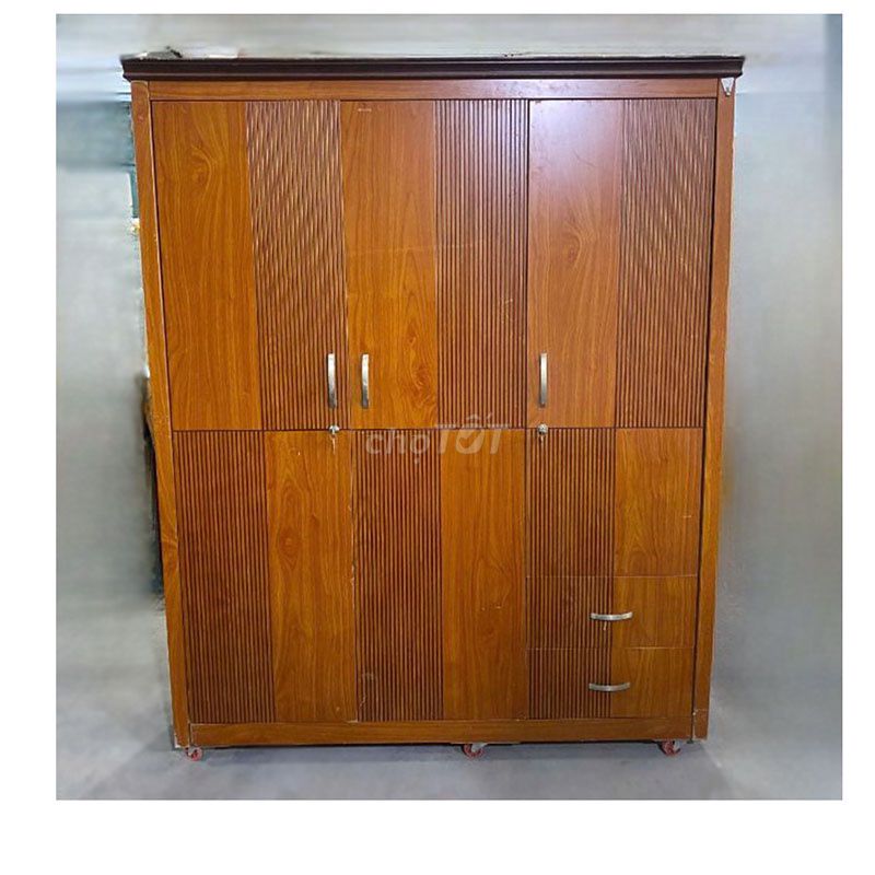 Tủ Quần Áo Gỗ Công Nghiệp 1m2x1m8 Mới 90%. Mua bán Tủ, kệ gia đình tại Quận Bình Thạnh Tp Hồ Chí Minh được đăng bởi Hằng Hàng Thanh Lý  hình 1