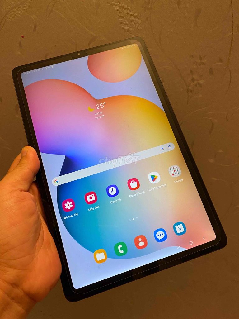 Tab S6 lite bản gắn sim máy đẹp tặng bao da