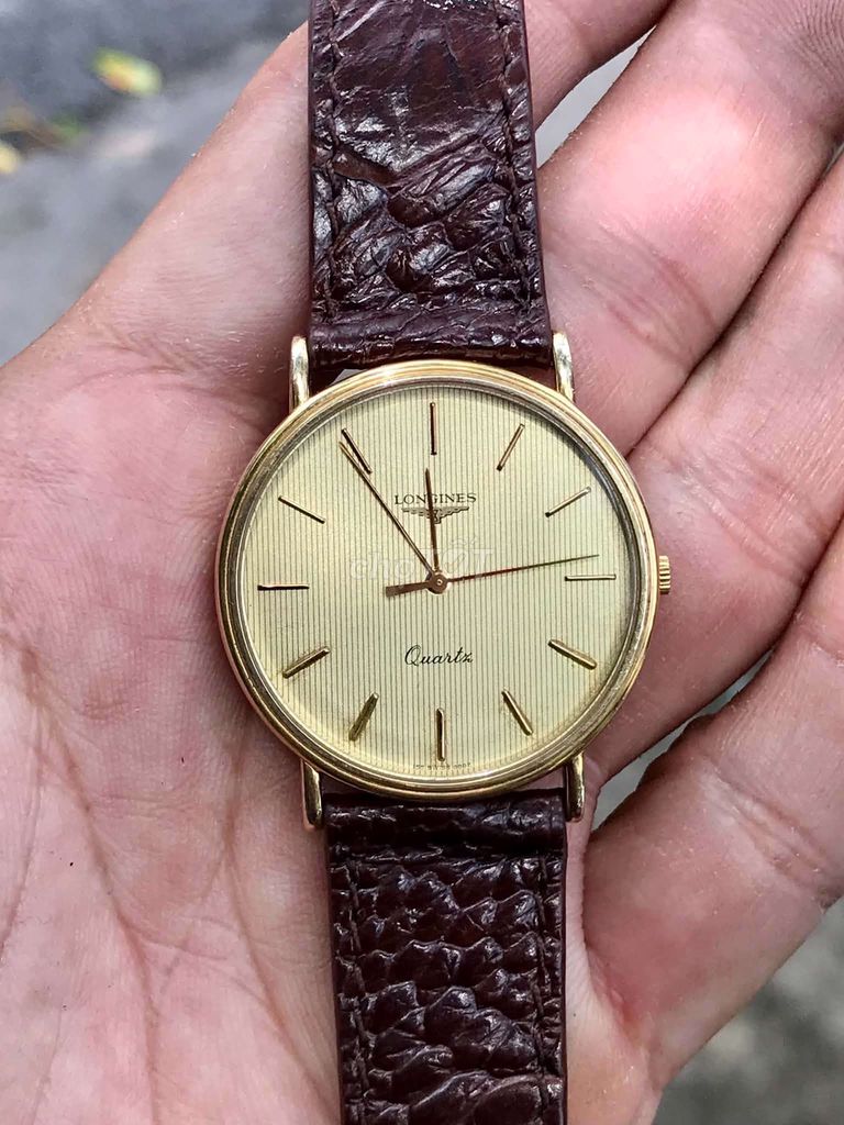 Longines L 155.2 Vàng 10K Thụy Sĩ. Mua bán Đồng hồ tại Quận 12 Tp Hồ Chí Minh được đăng bởi Đăng Nguyên hình 1