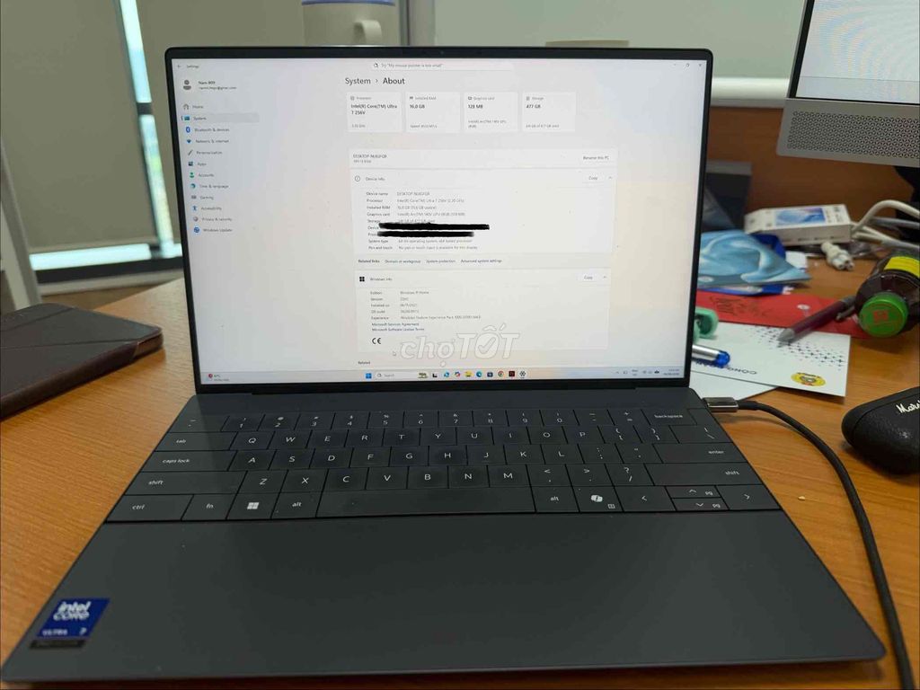 Dell XPS 9350 Ultra 7 16GB/512GB Like New. Mua bán Laptop tại Quận Thanh Xuân Hà Nội được đăng bởi Nguyễn Nam hình 1