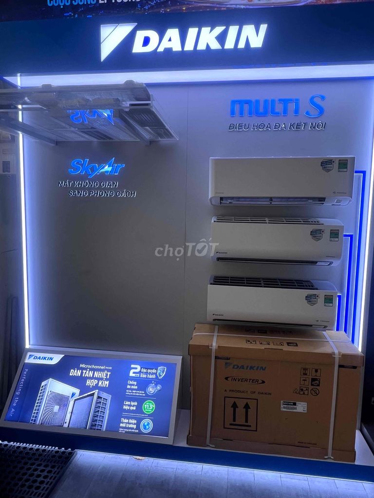 Combo Daikin Multi S inverter 1 nóng/ 3 lạnh. Mua bán Máy lạnh, điều hoà tại Quận 7 Tp Hồ Chí Minh được đăng bởi ĐIỆN MÁY NGUYỄN LINH hình 3