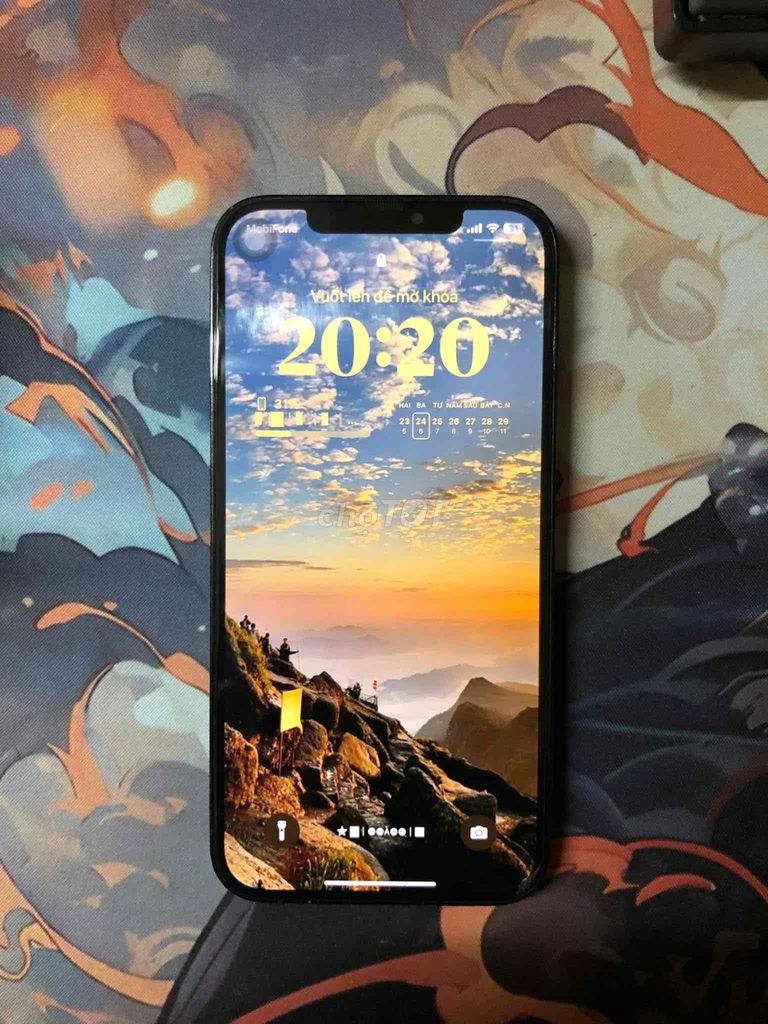E cần bán 12 Pro max 128gb lock. Mua bán Điện thoại tại Quận Hoàn Kiếm Hà Nội được đăng bởi Chuyên bàn ghế gỗ  hình 1