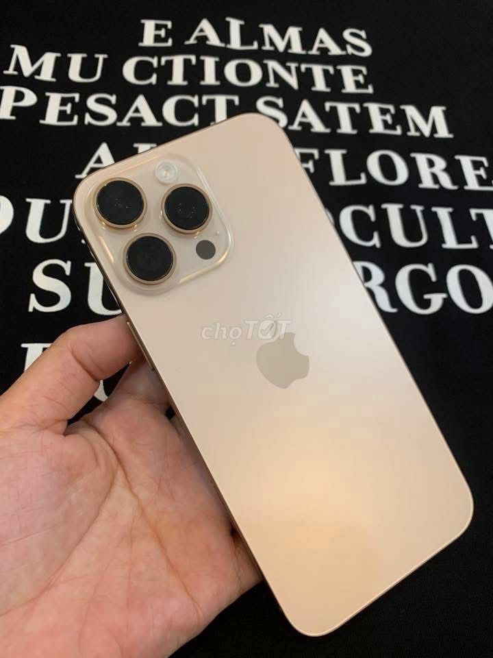 Apple 16 Pro Max 256GB Vàng VN 99%. Mua bán Điện thoại tại Thành phố Vũng Tàu Bà Rịa - Vũng Tàu được đăng bởi Tina Nguyễn hình 1