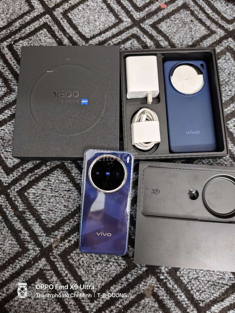Vivo X200 12/256GB fullbox đẹp 99% . Mua bán Điện thoại tại Quận Bình Tân Tp Hồ Chí Minh được đăng bởi Thái Bình Dương hình 1