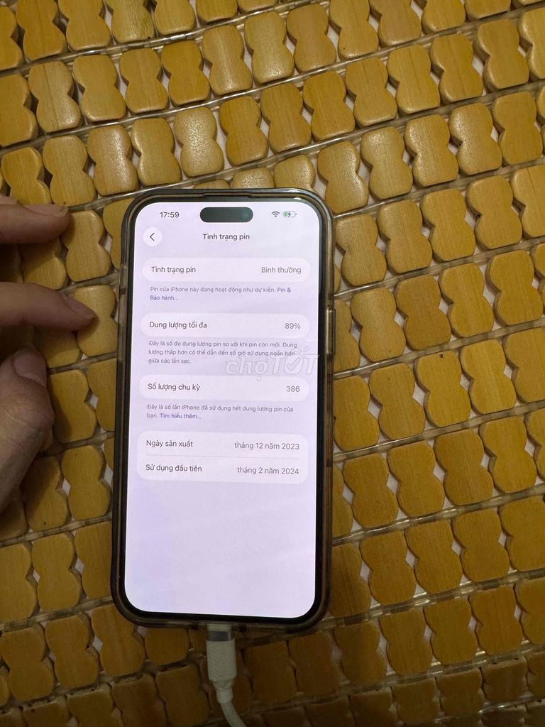 Apple iPhone 15 Plus 128GB Đen Quốc tế MDM. Mua bán Điện thoại tại Quận 7 Tp Hồ Chí Minh được đăng bởi Minh hình 1