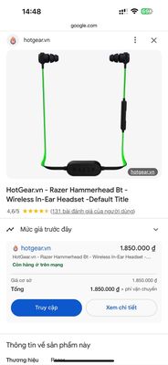tai nghe razer gaming ít sử dụng. Mua bán Tivi, Âm thanh tại Quận Bình Thạnh Tp Hồ Chí Minh được đăng bởi Dương nguyên
