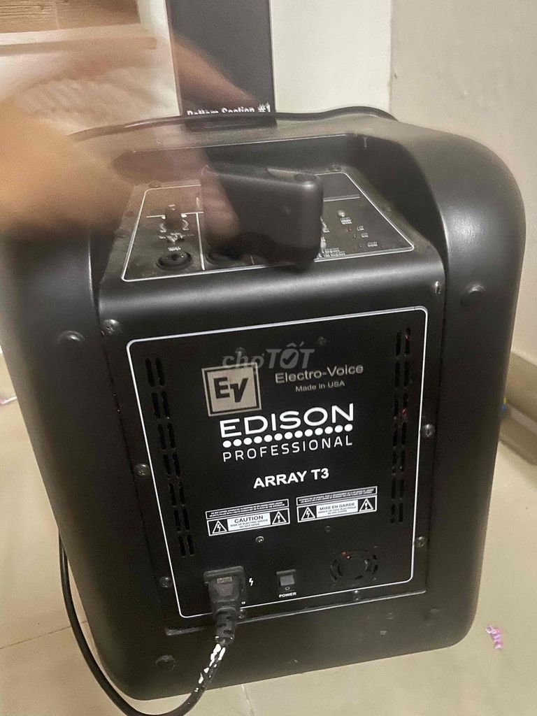 Loa kéo Electro-Voice Edison Array T3 Đen Mỹ. Mua bán Tivi, Âm thanh tại Thành phố Huế Thừa Thiên Huế được đăng bởi Toan Duong Minh hình 1