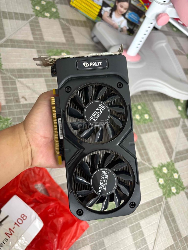 Card đồ họa Palit GTX 1050Ti Đen đã qua sử dụng. Mua bán Linh kiện (RAM, Card...) tại Huyện Gia Lâm Hà Nội được đăng bởi Hưng hình 1