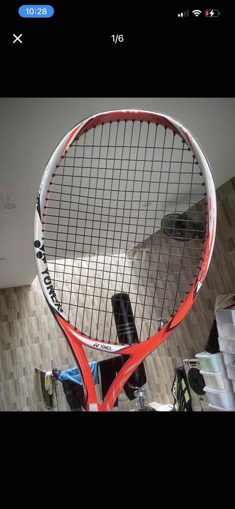Vợt tennis Yonex Đỏ Trắng G2. Mua bán Đồ thể thao, Dã ngoại tại Quận Cẩm Lệ Đà Nẵng được đăng bởi NĐM Manhgugy hình 1
