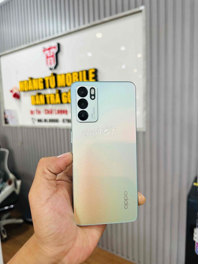 OPPO Reno 6 5G 128GB Đa sắc. Mua bán Điện thoại tại Quận Liên Chiểu Đà Nẵng được đăng bởi Hoàng Tú Mobile hình 1