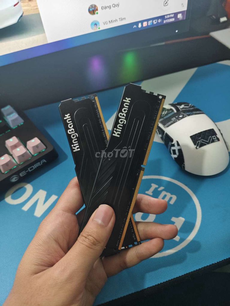 RAM KingBank 16gbx2 32GB DDR4 3200MHz. Mua bán Linh kiện (RAM, Card...) tại Thành phố Gia Nghĩa Đắk Nông được đăng bởi vinh hình 1