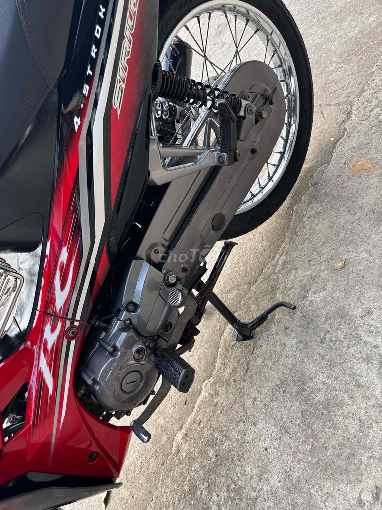 Yamaha Sirius RC Đỏ đen. Mua bán Xe máy tại Thị xã Bến Cát Bình Dương được đăng bởi xe máy trả góp tín nghĩa  hình 2