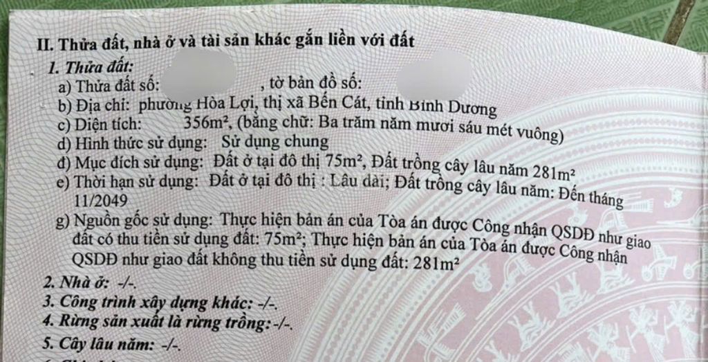 Ngộp Bán gấp dãy 10 phòng trọ với diện tích 365m² có 100m² thổ cư