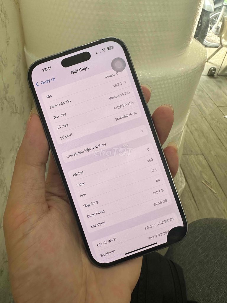 iPhone 14 Pro 128GB Mất Face ID. Mua bán Điện thoại tại Quận Hai Bà Trưng Hà Nội được đăng bởi Tuấn hình 1