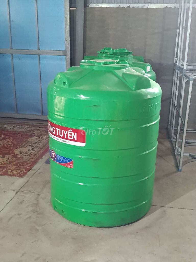 Bồn nước Toàn Mỹ Nhựa Xanh lá. Mua bán Nội thất, đồ gia dụng khác tại Huyện Bàu Bàng Bình Dương được đăng bởi Nguyễn Thiên Phúc hình 1