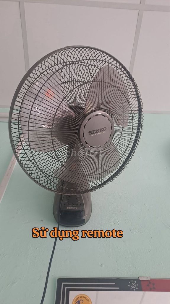 Quạt treo tường Senko Xám Điều khiển từ xa. Mua bán Quạt tại Quận Tân Phú Tp Hồ Chí Minh được đăng bởi Hội Đồ Điện Tử hình 1