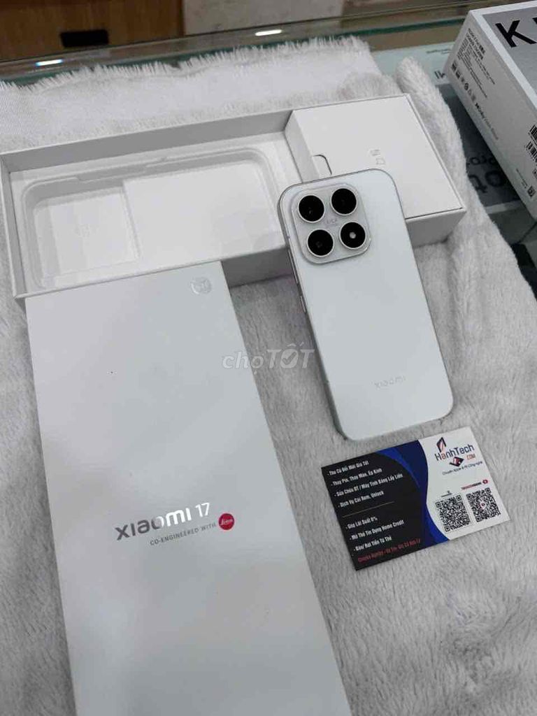 Xiaomi 17 12/256GB Trắng Like New FullBox. Mua bán Điện thoại tại Quận 3 Tp Hồ Chí Minh được đăng bởi Hạnh Tech hình 1