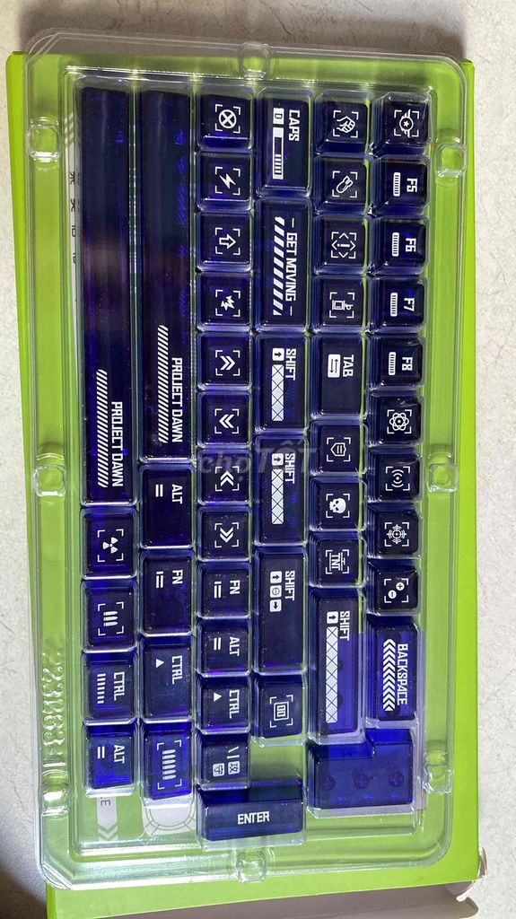 Keycap bàn phím Project Dawn Xanh. Mua bán Phụ kiện (Màn hình, Chuột...) tại Thành phố Thủ Đức Tp Hồ Chí Minh được đăng bởi Đạt hình 1