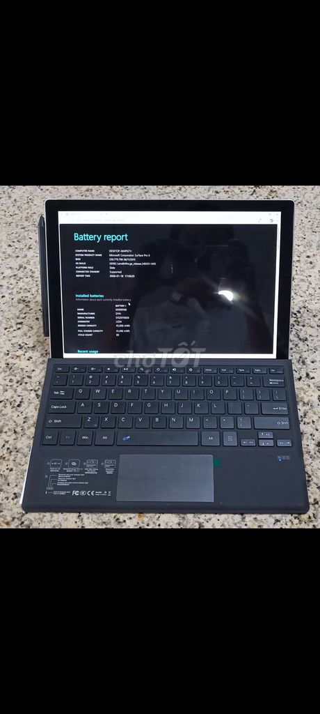 Máy tính bảng Microsoft Surface Pro 6 i5 8GB/128GB. Mua bán Máy tính bảng tại Quận 12 Tp Hồ Chí Minh được đăng bởi Minh hình 1