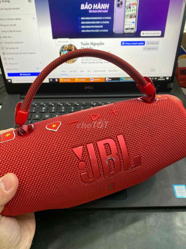 Loa Bluetooth JBL Charge 6 Đỏ Cũ. Mua bán Tivi, Âm thanh tại Quận 3 Tp Hồ Chí Minh được đăng bởi Tuấn Nguyễn hình 1