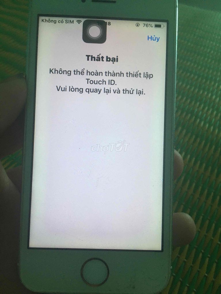 Apple iPhone 5s 16GB Bạc Đã sử dụng. Mua bán Điện thoại tại Thành phố Thanh Hóa Thanh Hóa được đăng bởi Hoàng Ngọc Mạnh Long hình 1