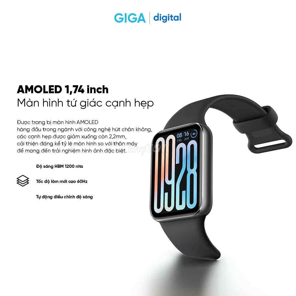 Xiaomi Mi Smart Band 9 Pro Đen Mới. Mua bán Thiết bị đeo thông minh tại Quận Bình Tân Tp Hồ Chí Minh được đăng bởi Tường Vi hình 1