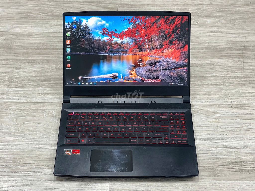 MSI Bravo 15 B5DD  AMD Ryzen 5 5600H / Ram 8G/512G. Mua bán Laptop tại Quận Liên Chiểu Đà Nẵng được đăng bởi Gia Minh Shop hình 1
