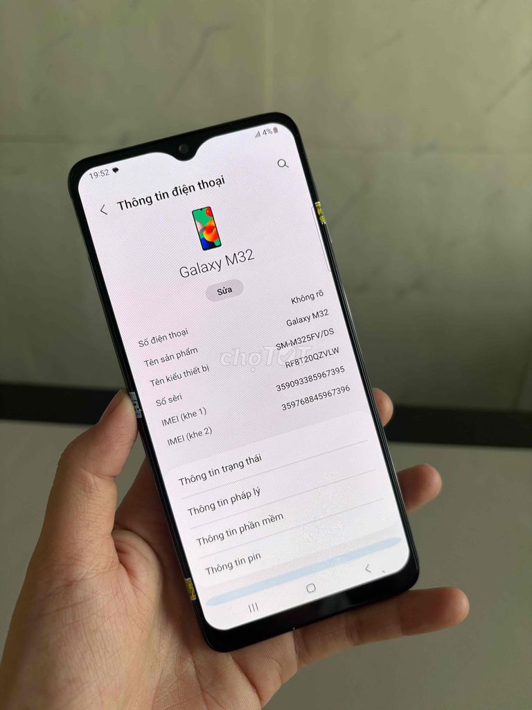 Samsung  M32 Đen 8/128gb 2sim. Mua bán Điện thoại tại Quận Ninh Kiều Cần Thơ được đăng bởi dienthoaidao hình 1