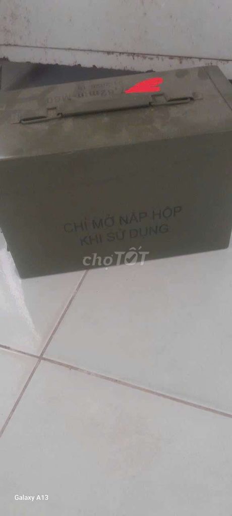 Thùng đựng đồ nghề kim loại. Mua bán Đồ chuyên dụng, Giống nuôi trồng tại Thành phố Thủ Dầu Một Bình Dương được đăng bởi Lê Trí Hùng hình 1