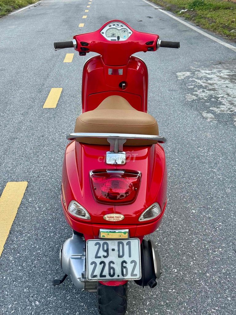 Piaggio Vespa LX 2012 Đỏ. Mua bán Xe máy tại Thành phố Nam Định Nam Định được đăng bởi  long việt  hình 2