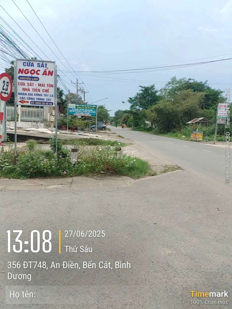 Bán đất chính chủ An Điền ,Bến Cát ,Bình Dương dt 114m2 (90m2 thổ cư ). Mua bán đất tại Thị xã Bến Cát Bình Dương được đăng bởi như ý hình 1