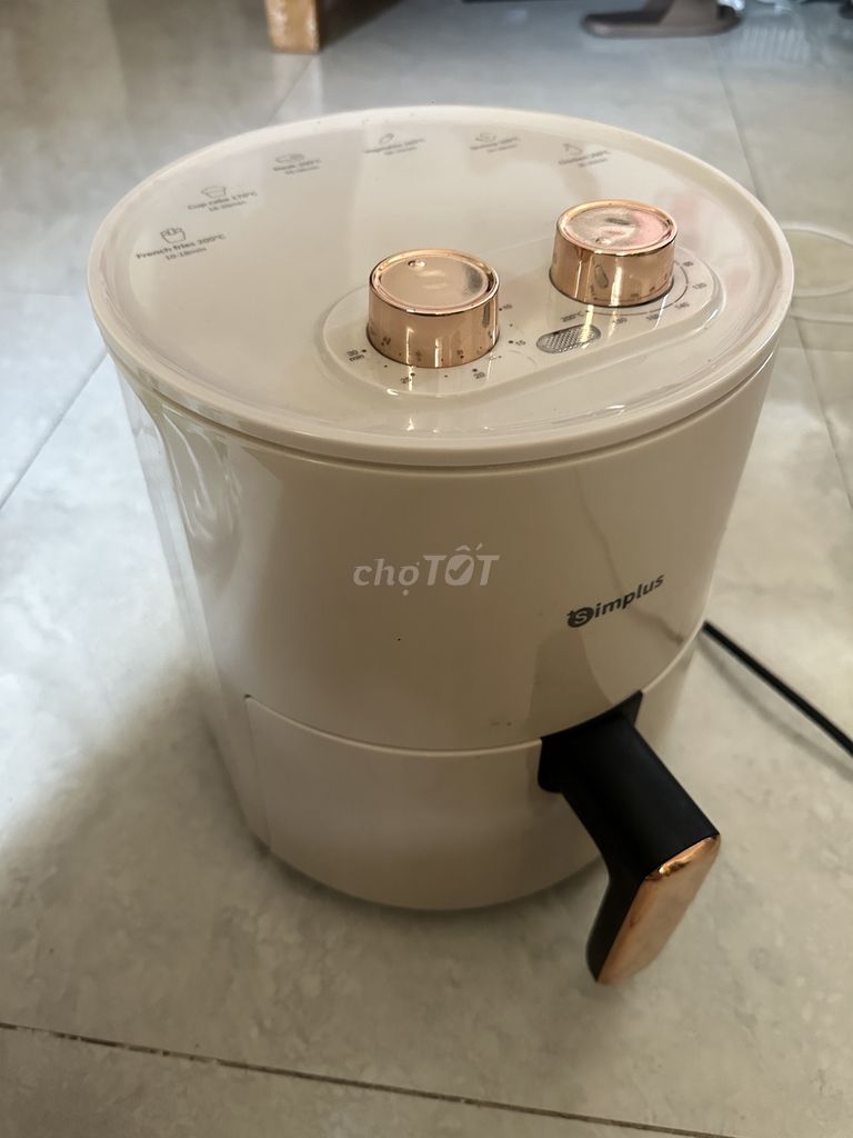 Nồi chiên không dầu Simplus Trắng kem. Mua bán Bếp, lò, đồ điện nhà bếp tại Thành phố Nha Trang Khánh Hòa được đăng bởi Bin Nguyễn hình 1