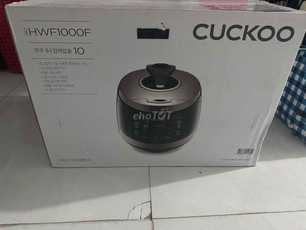Nồi cơm điện Cuckoo HWF1000F. Mua bán Bếp, lò, đồ điện nhà bếp tại Huyện Long Thành Đồng Nai được đăng bởi Kiêt hình 1