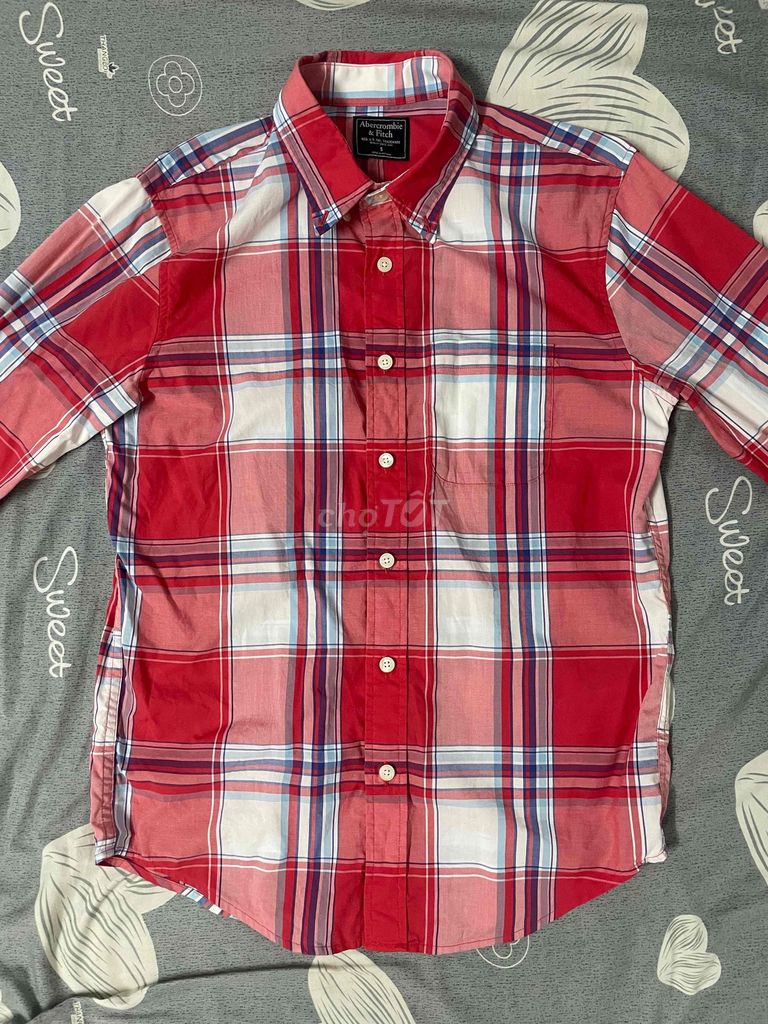 Áo sơ mi nam Abercrombie & Fitch kẻ caro. Mua bán Quần áo tại Huyện Thống Nhất Đồng Nai được đăng bởi Dang Long hình 1