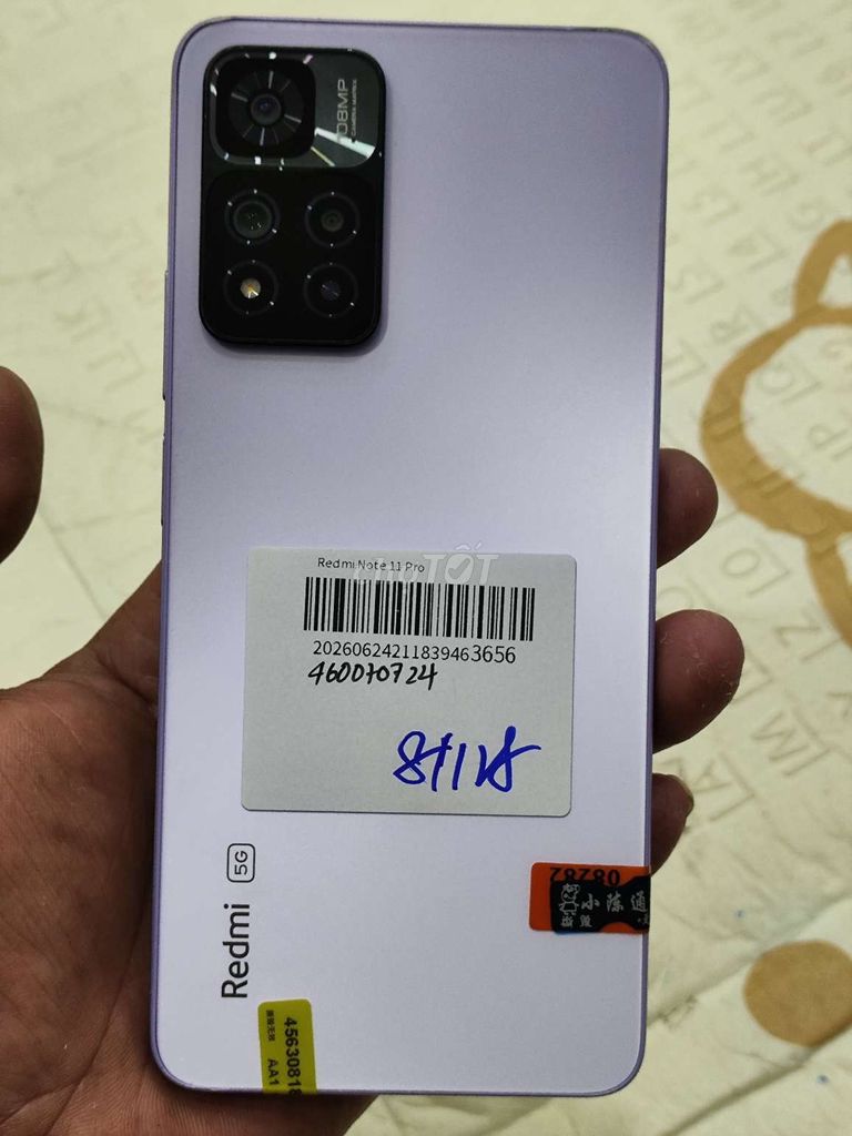 Xiaomi Redmi Note 11 Pro 128GB Hồng. Mua bán Điện thoại tại Quận Hoàng Mai Hà Nội được đăng bởi Nguyennoi hình 1