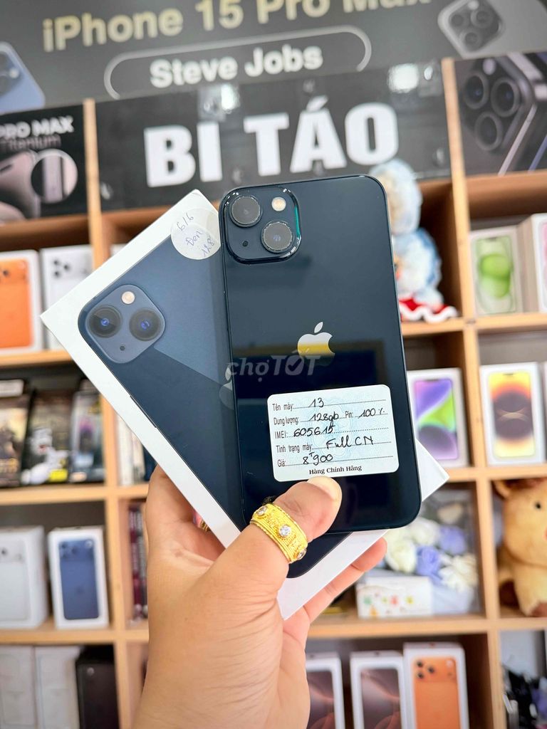 iPhone 13 128GB Fullbox zin. Mua bán Điện thoại tại Thành phố Long Xuyên An Giang được đăng bởi Bi Táo Store hình 1